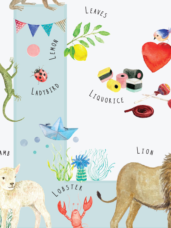 Personalized name print, letter L in English - Adealicia Personalized name print, letter L in English - Adealicia